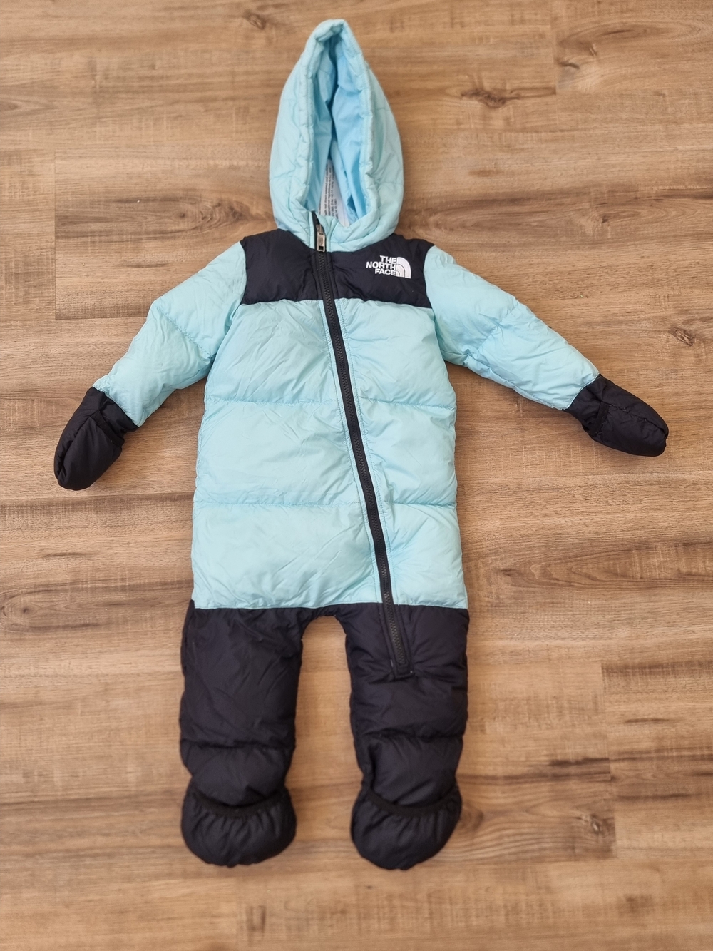 The North Face Baby Snowsuit - Mint & Black